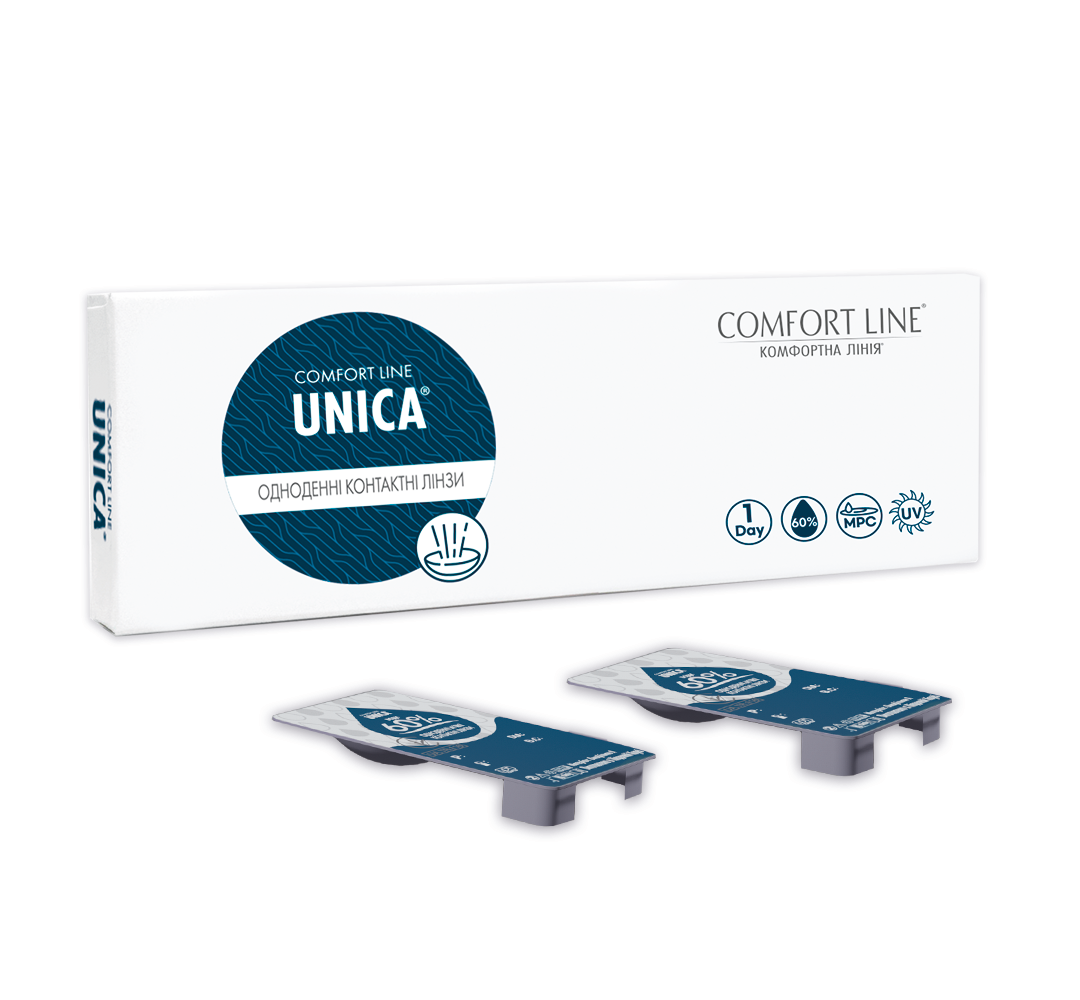 контактні лінзи щоденні UNICA