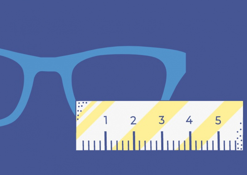 Как определить свой размер оправы