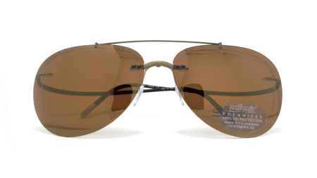 Зображення 6: Сонцезахисний Clip-on Silhouette 5090 B1 0102 S маленький 58