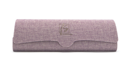 Зображення 1: Футляр для окулярів Fashion Style F024 світло фіолетовий з серветкою