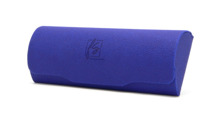 Зображення 2: Футляр для окулярів Fashion Style F019  синій з серветкою