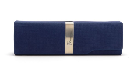 Зображення 1: Футляр для окулярів Fashion Style F017  синій з серветкою