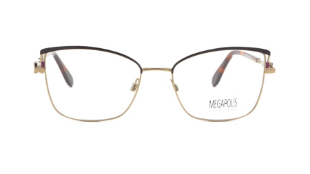 Изображение 5: Оправа для очков MEGAPOLIS 1290 BROWN 53