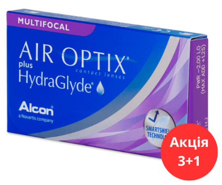 Зображення 1: Контактні лінзи AirOptix MultiFocal (3шт)