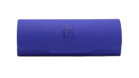 Зображення 1: Футляр для окулярів Fashion Style F019  синій з серветкою