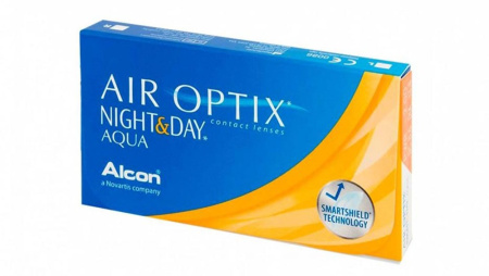 Изображение 1: Контактные линзы  AirOptix Night&Day Aqua (штучно)