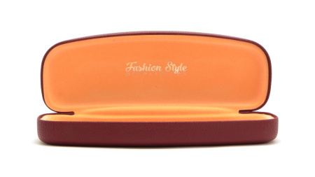 Зображення 2: Футляр для окулярів Fashion Style F092  червоний з серветкою