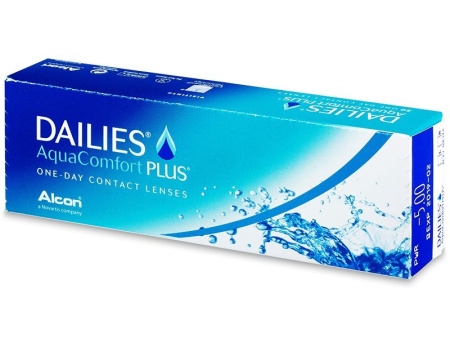 Изображение 1: Контактные линзы Dailies AquaComfortPlus 30шт