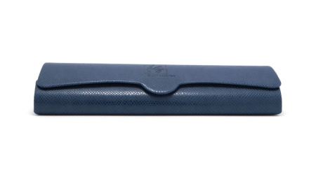 Зображення 2: Футляр для окулярів Fashion Style F024  синій з серветкою