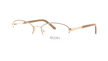 Изображение 1: Оправа для очков GLORY 042 BEIGE 52