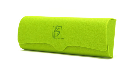 Зображення 2: Футляр для окулярів Fashion Style F024  зелений з серветкою