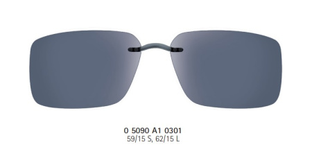 Зображення 1: Сонцезахисний Clip-on Silhouette 5090 A1 0301 L великий 62